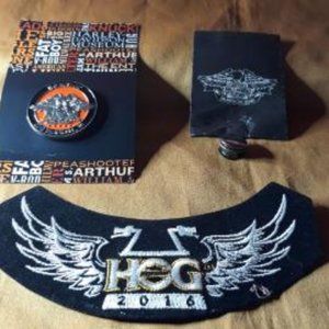 NEW Harley Davidson 2016 Patch-Plus 2018 Museum Milwaukee Pin Plus Harley Snap